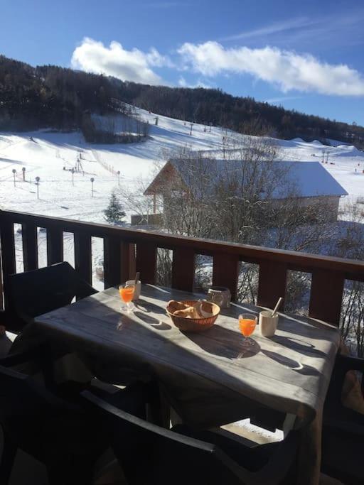 Appart Tres Ensoleille 5-6 Pers Au Pied Des Pistes Ancelle Zewnętrze zdjęcie