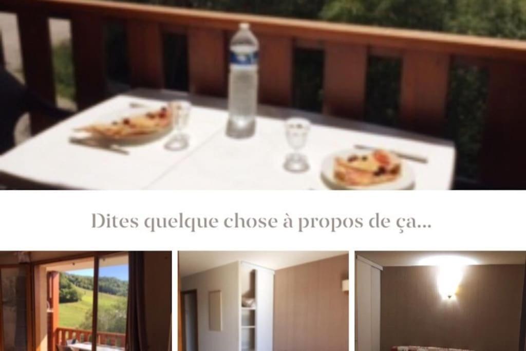 Appart Tres Ensoleille 5-6 Pers Au Pied Des Pistes Ancelle Zewnętrze zdjęcie