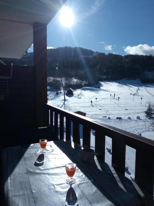 Appart Tres Ensoleille 5-6 Pers Au Pied Des Pistes Ancelle Zewnętrze zdjęcie